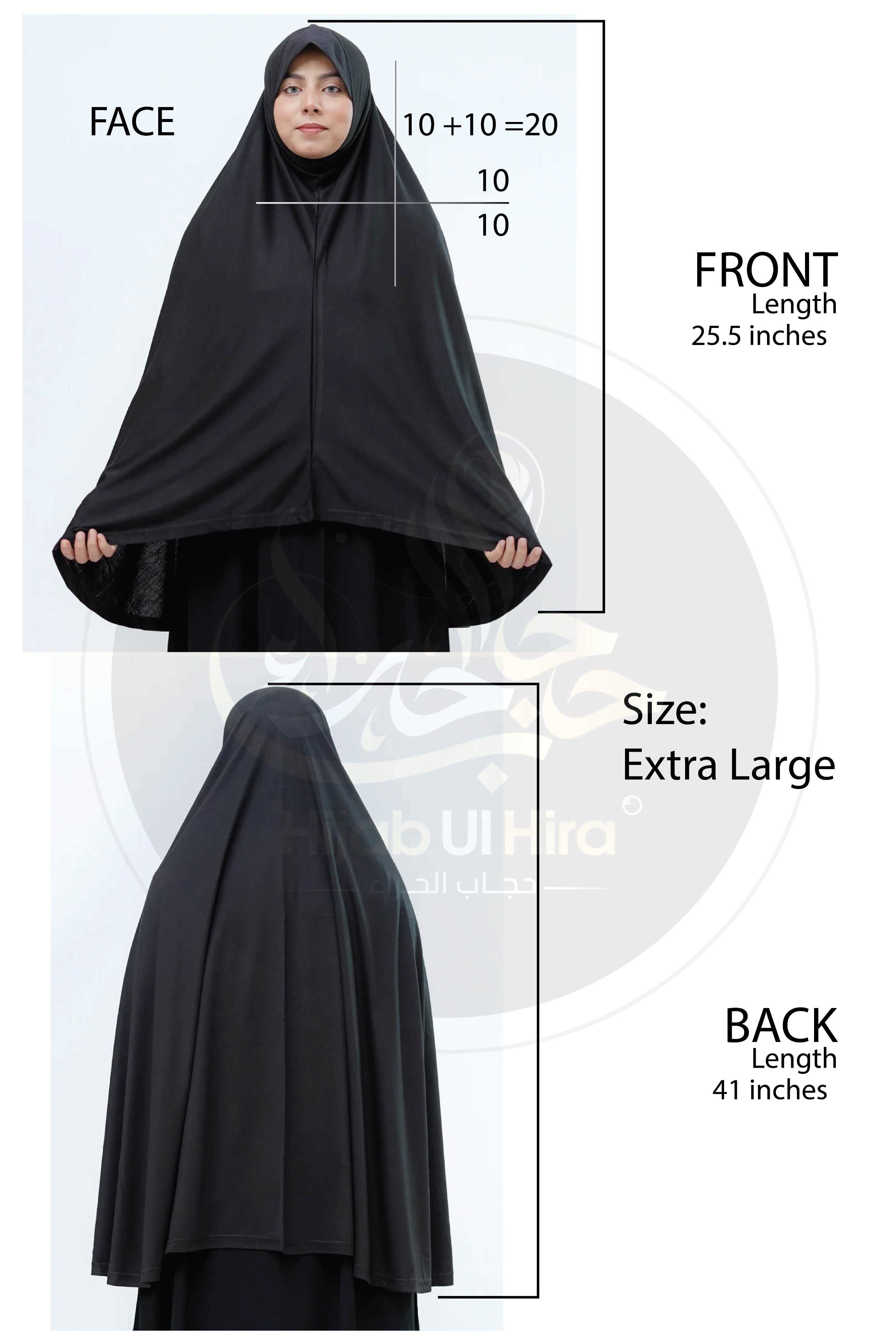 Ladies Makhna Black - Extra Large