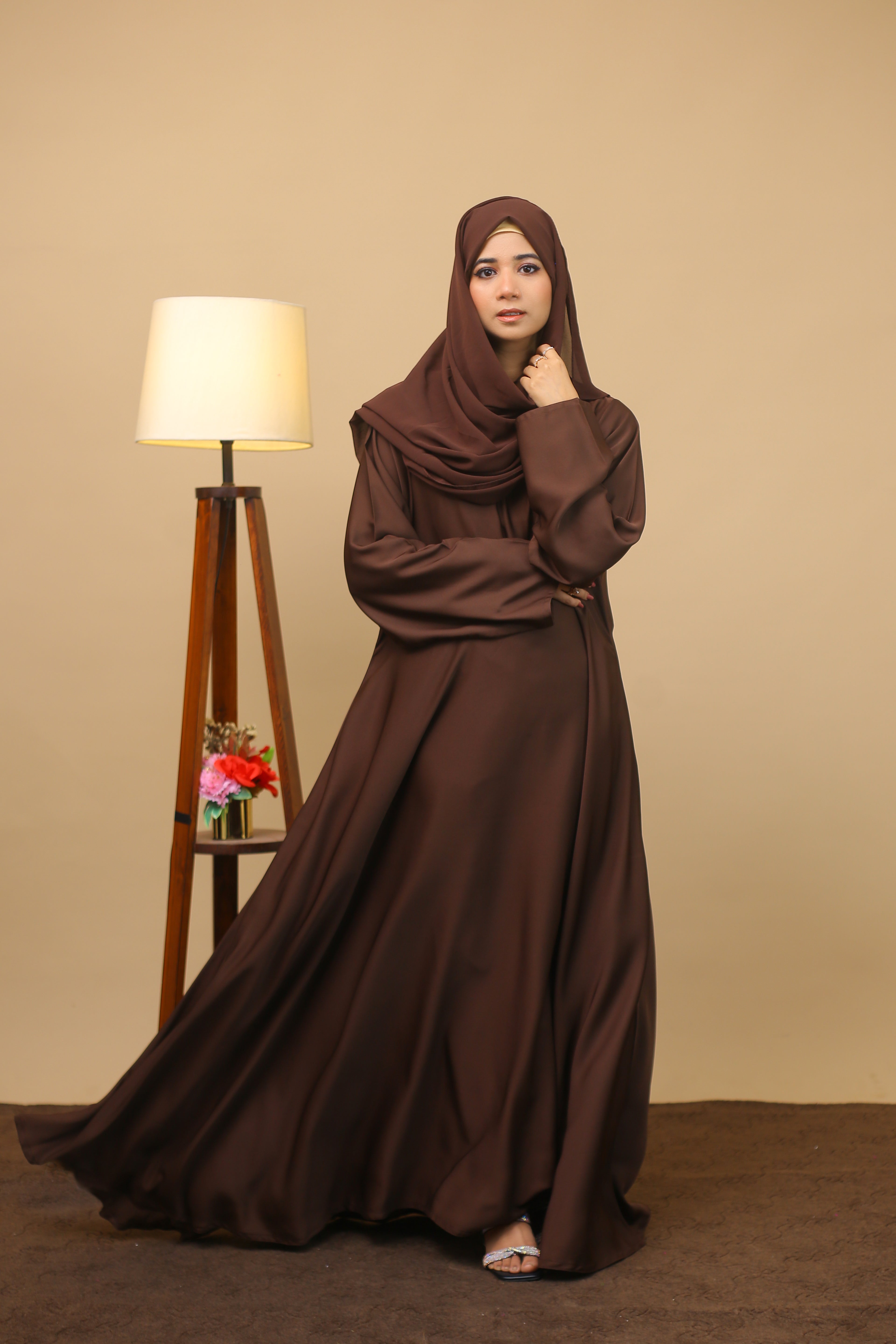 Front Close 0120-P Big Flayer -Brown-