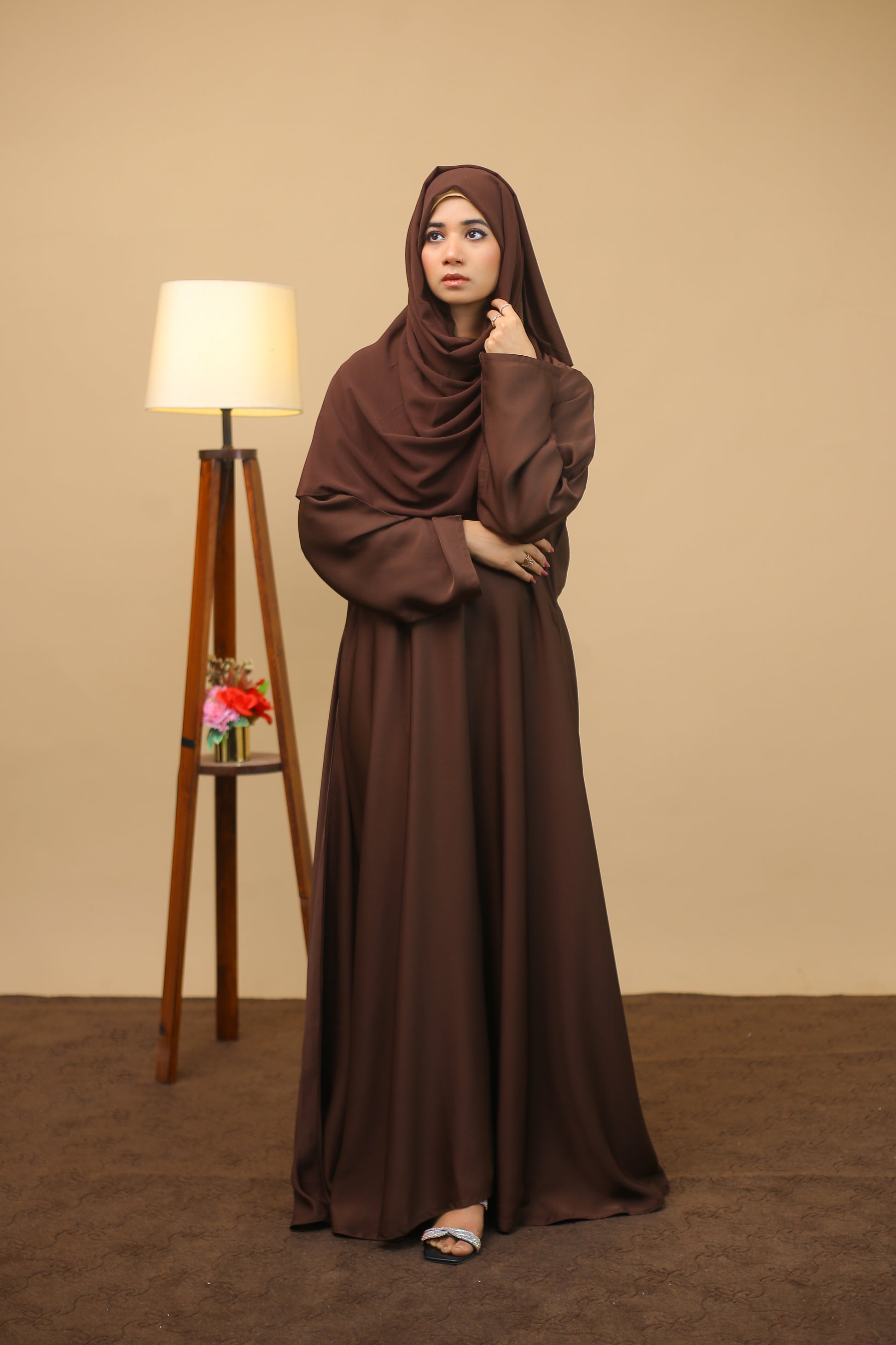 Front Close 0120-P Big Flayer -Brown-