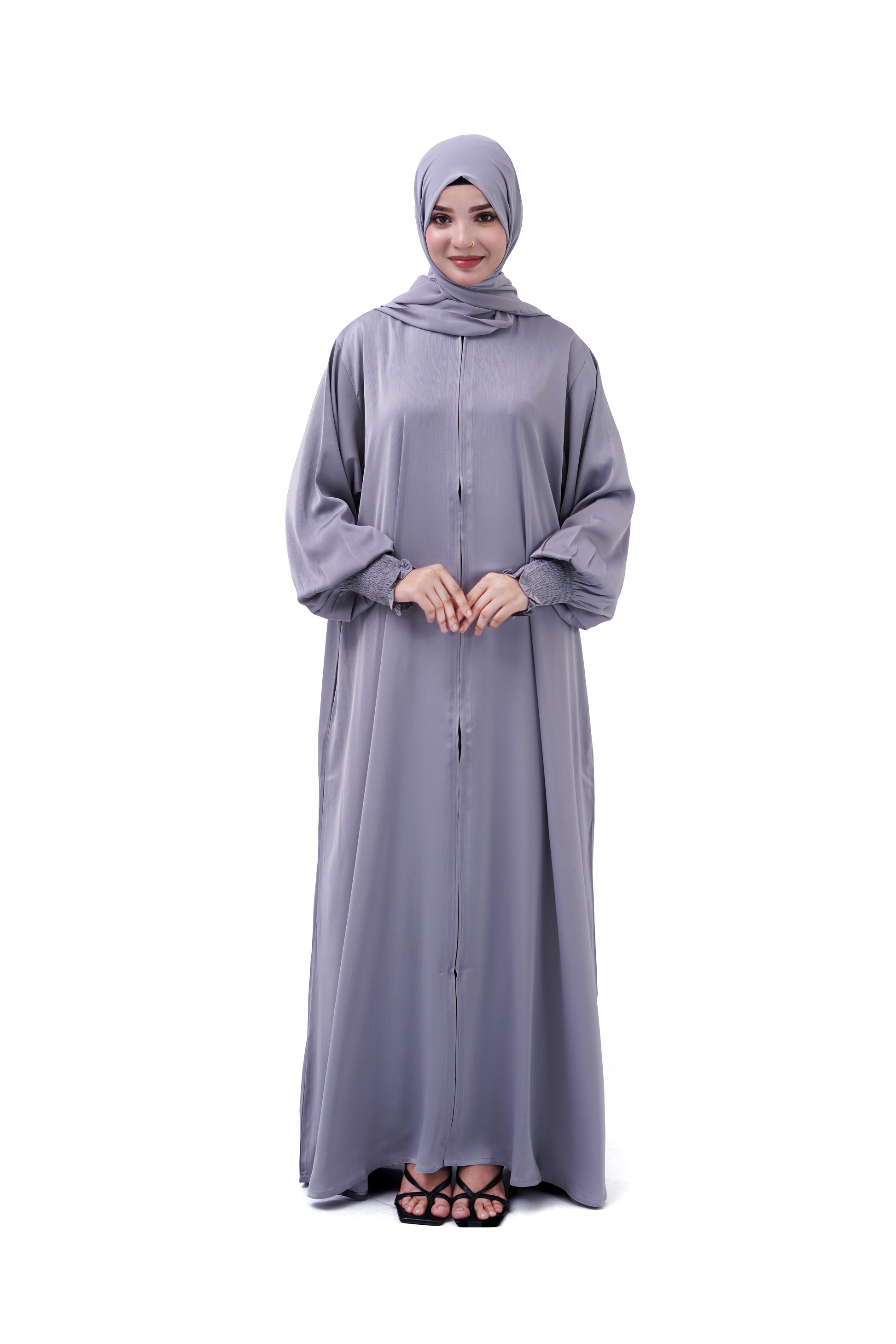 Zipper 0118-R-251 -BOTTLE SILVER GREY