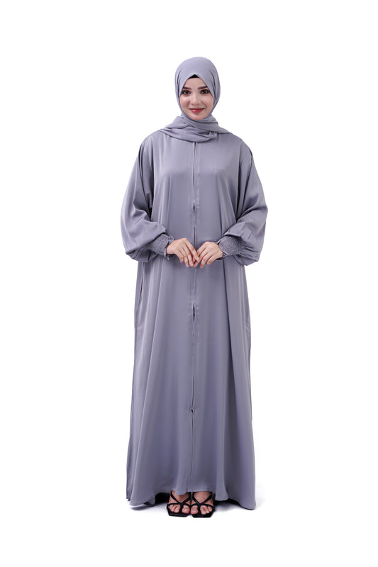 Zipper 0118-R-251 -BOTTLE SILVER GREY