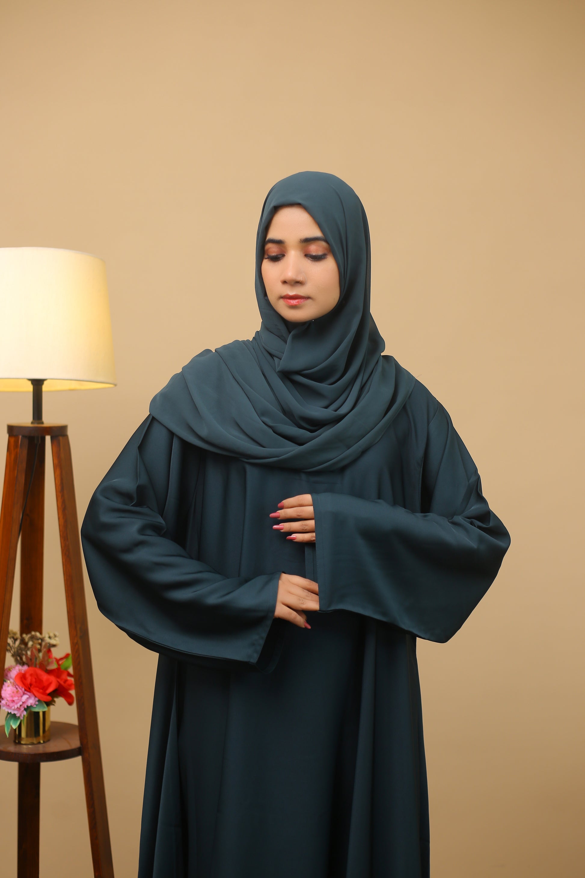 Front Close 0120-P Big Flayer -Midnight Green-