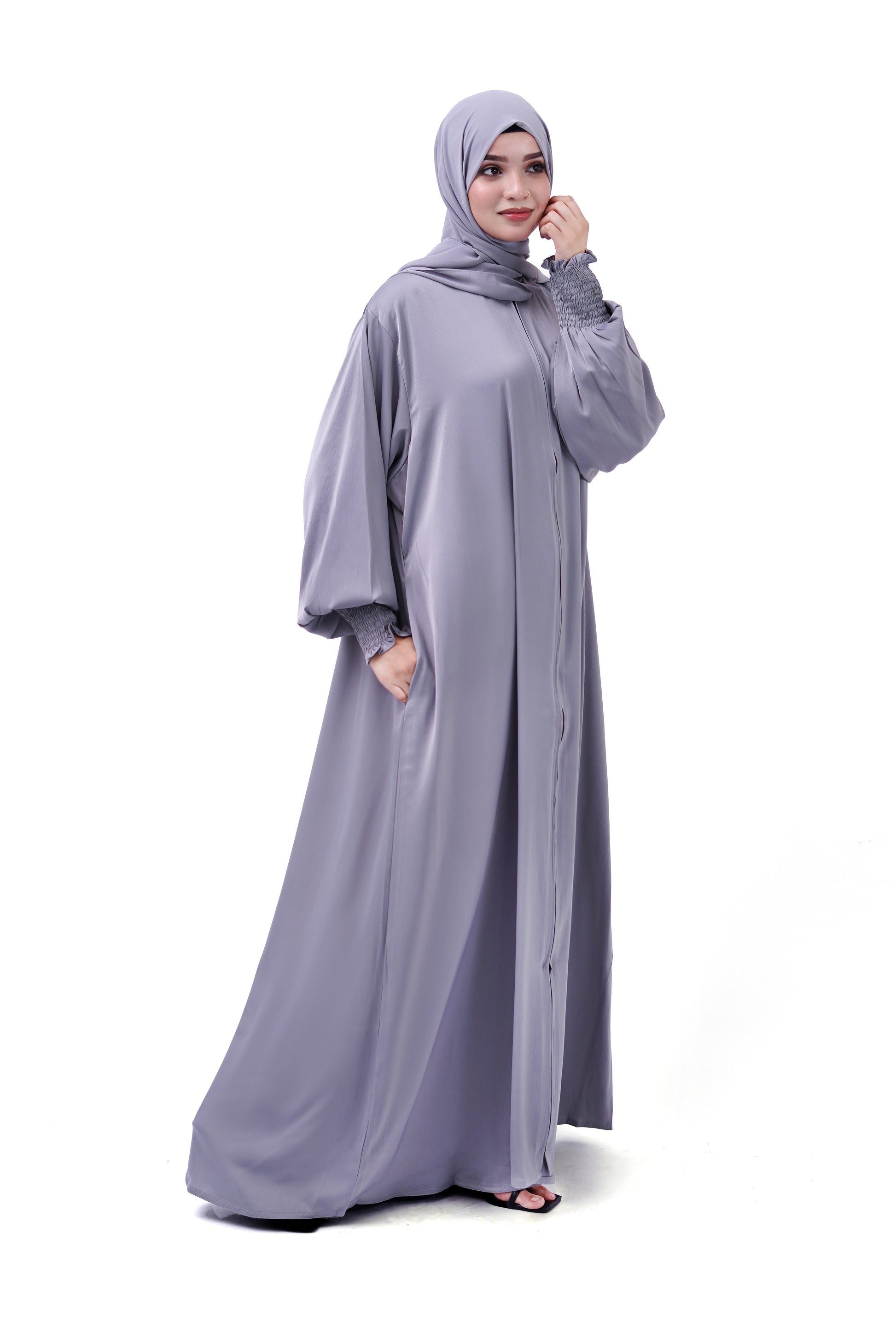 Zipper 0118-R-251 -BOTTLE SILVER GREY