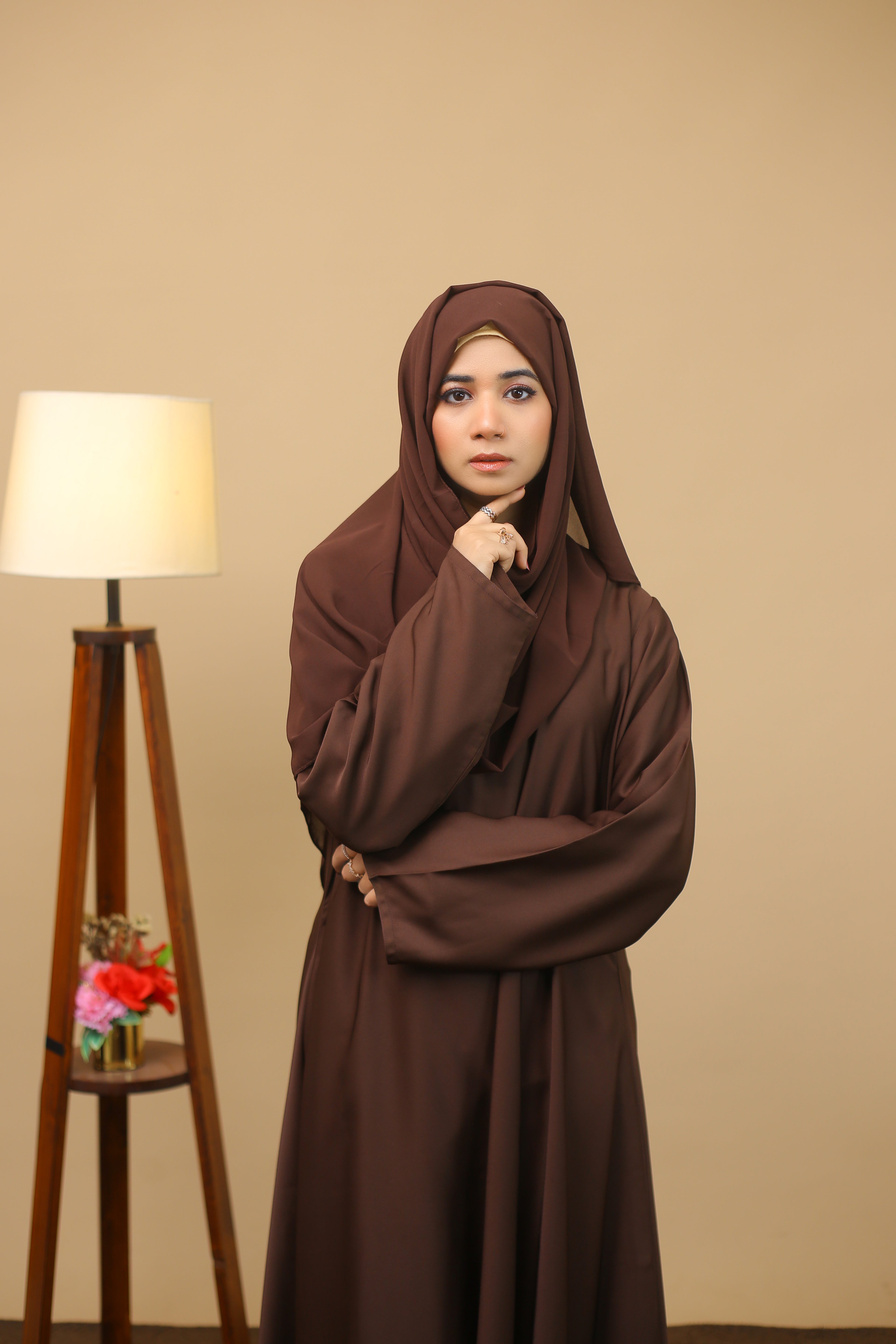 Front Close 0120-P Big Flayer -Brown-