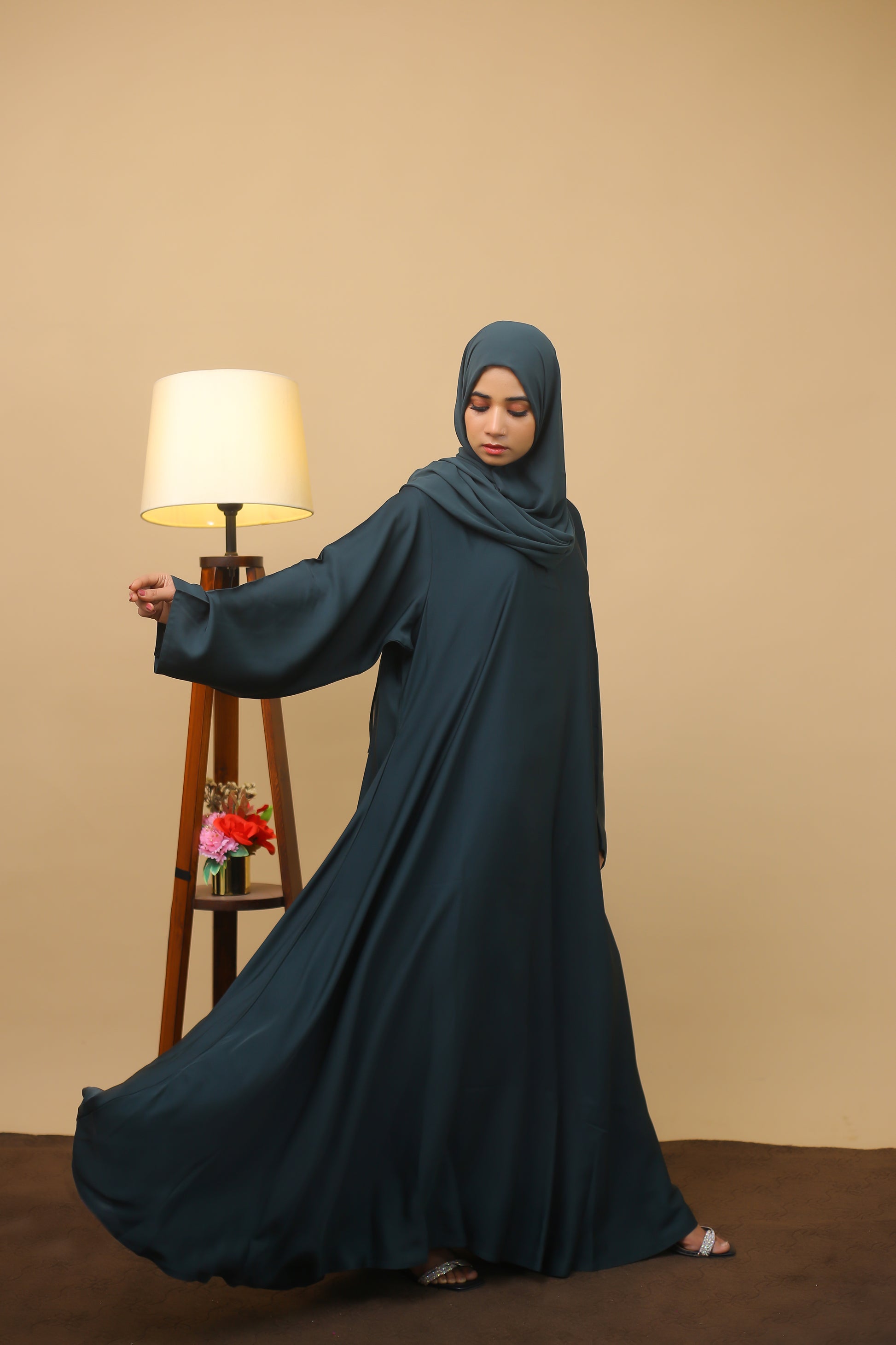 Front Close 0120-P Big Flayer -Midnight Green-