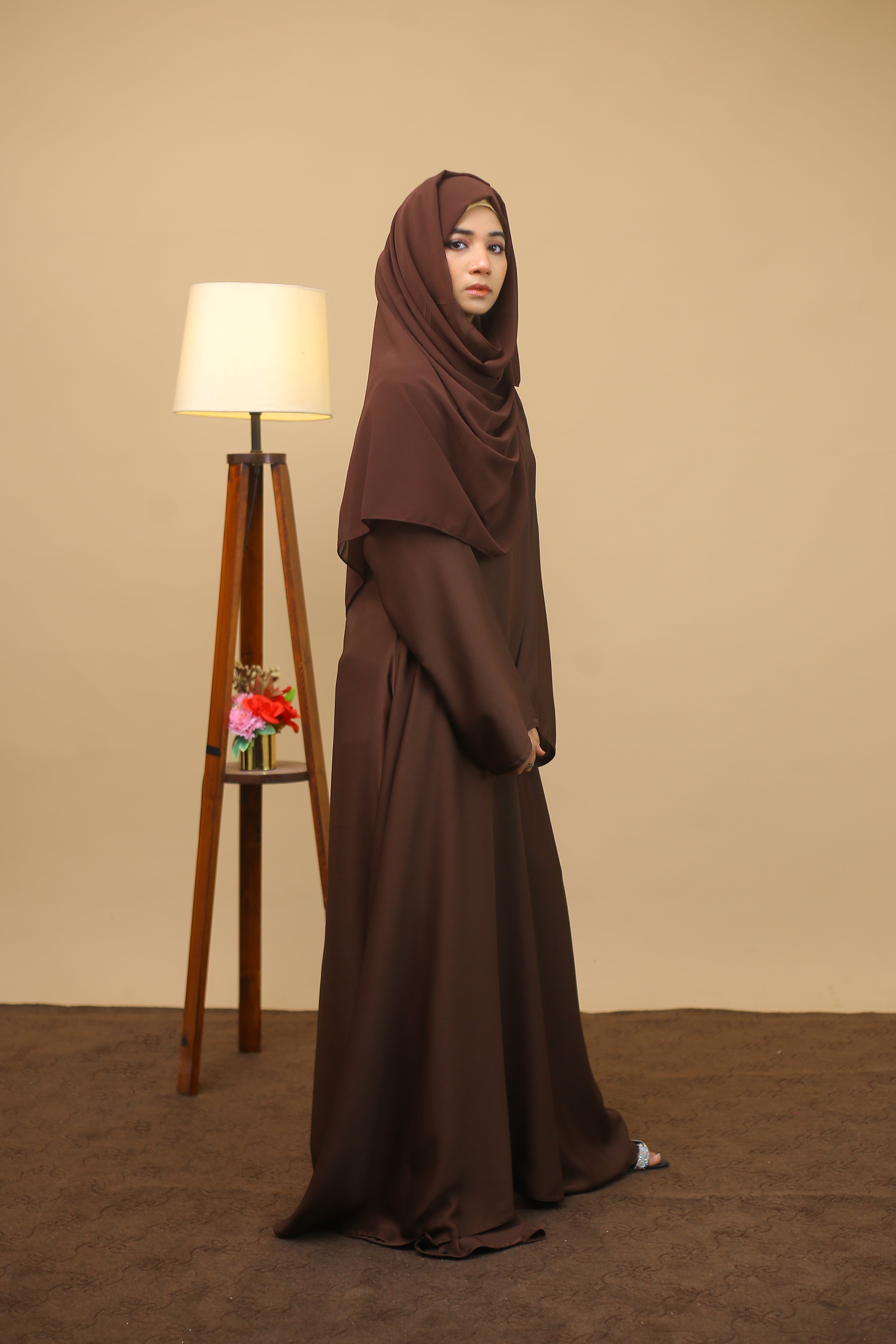 Front Close 0120-P Big Flayer -Brown-