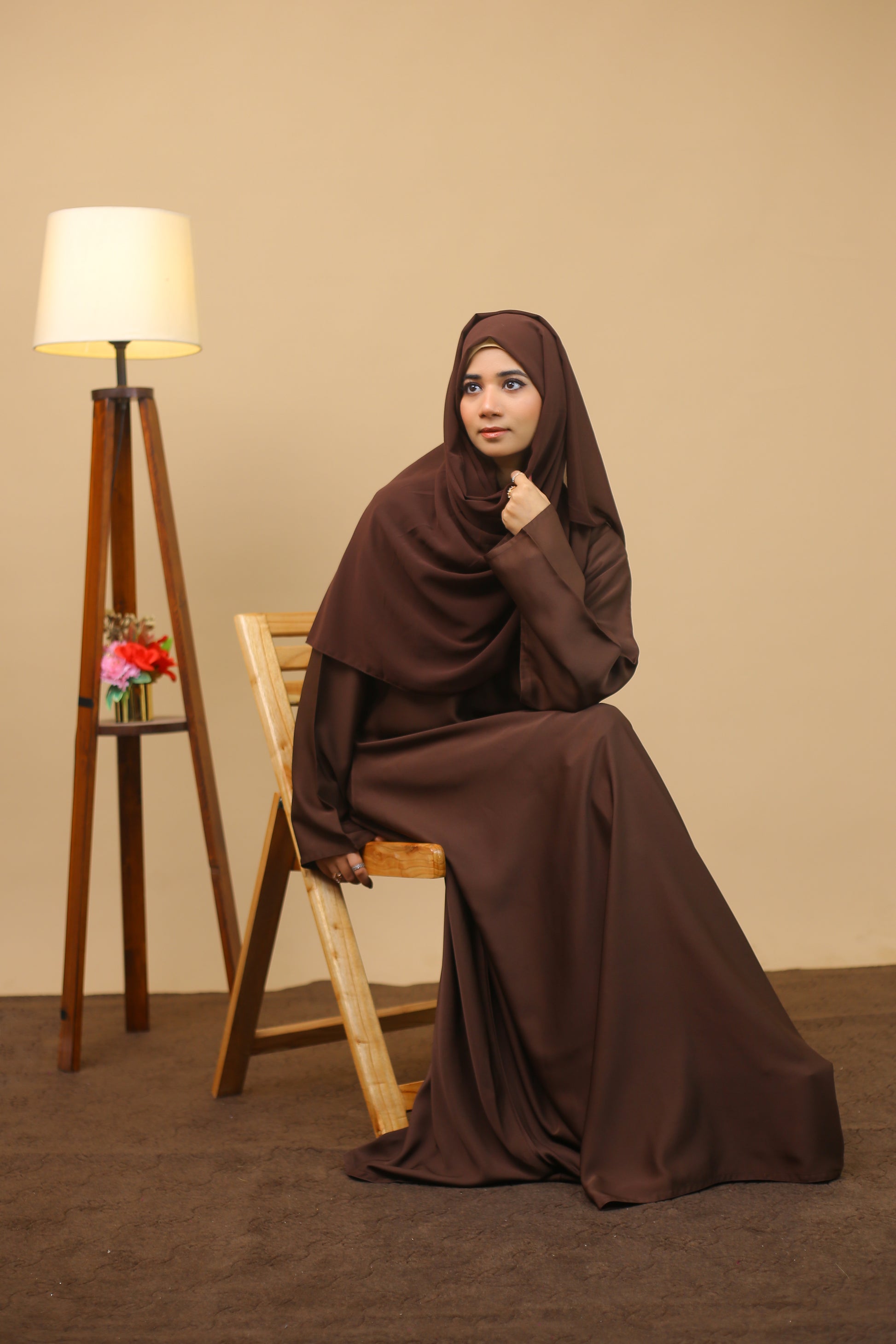 Front Close 0120-P Big Flayer -Brown-