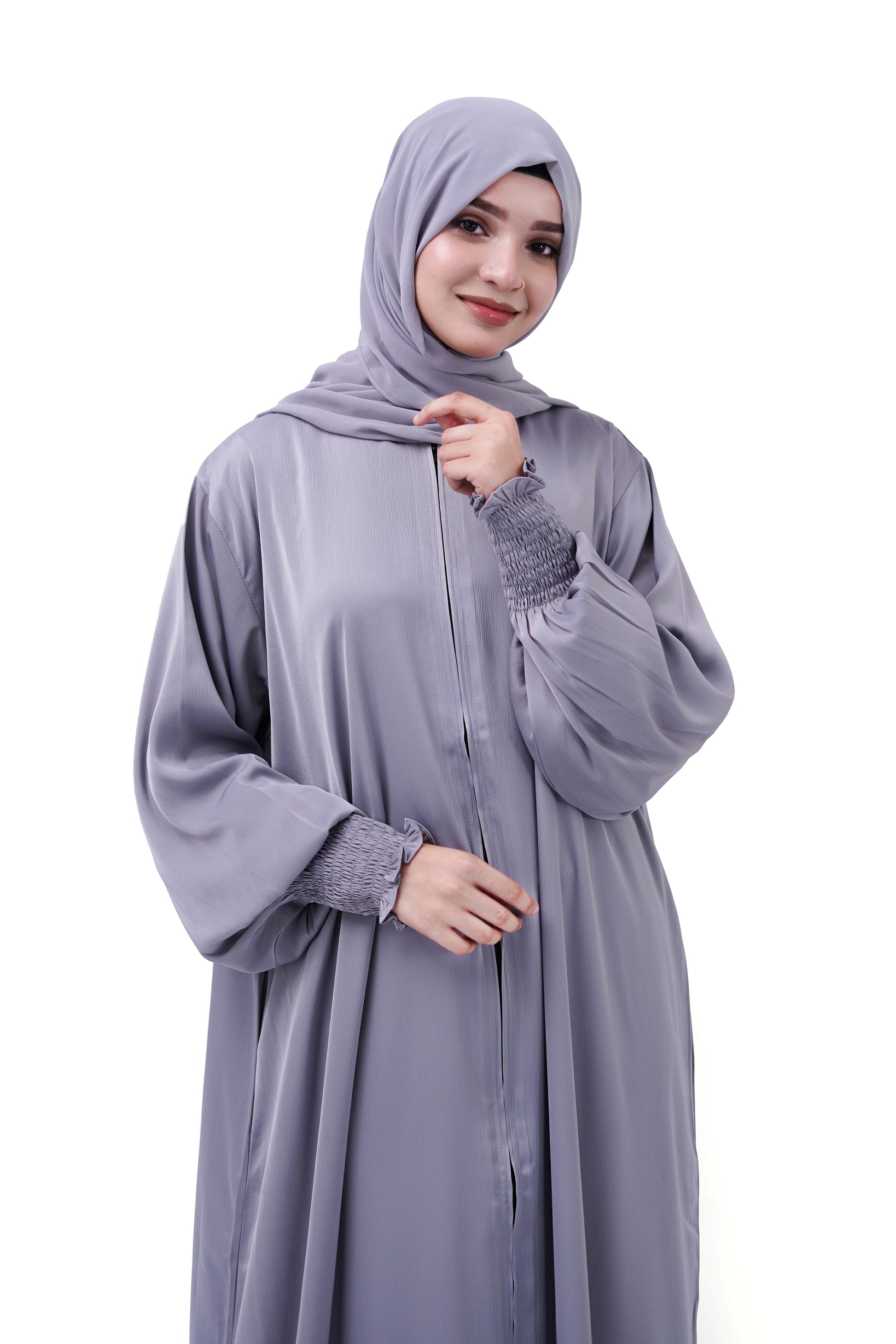 Zipper 0118-R-251 -BOTTLE SILVER GREY