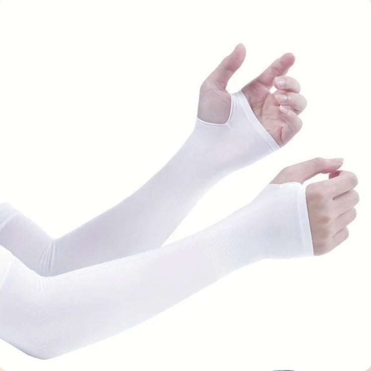 Arm Sleeves White