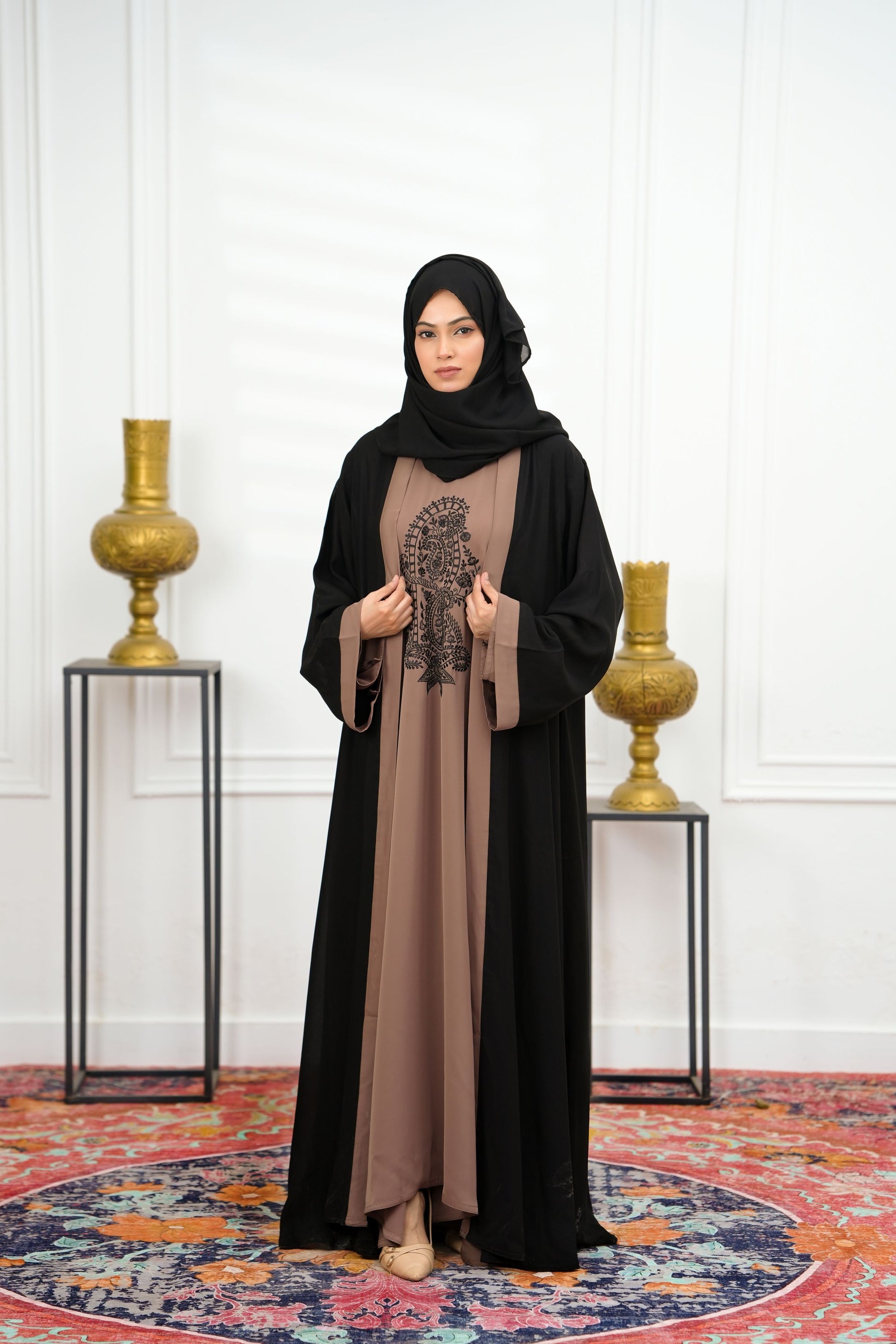 Front Close 0122-MR-175 -Camel Brown-