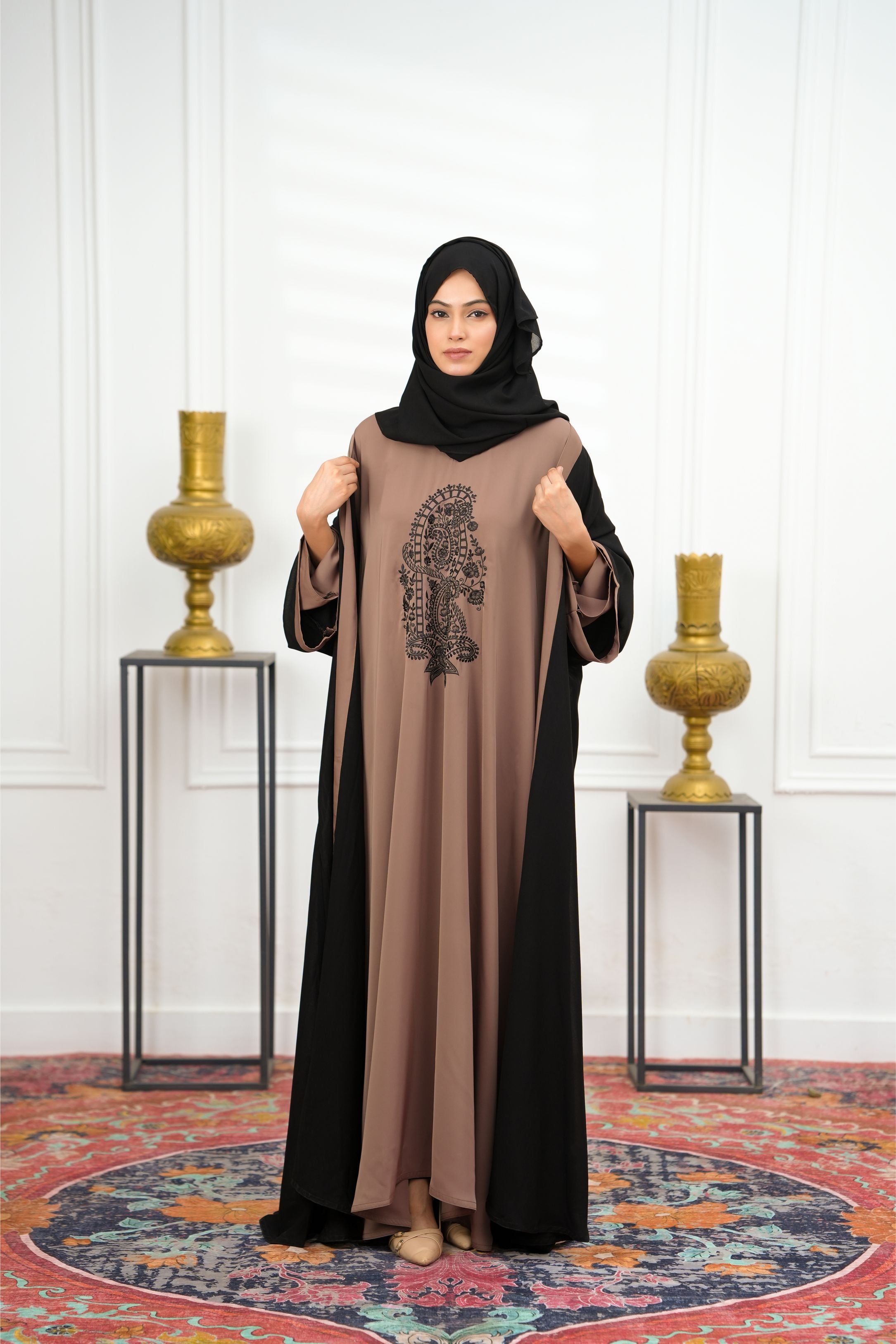 Front Close 0122-MR-175 -Camel Brown-