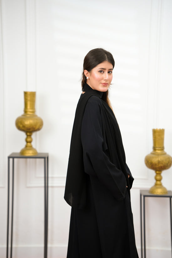 Front Open 0121-P -Black-