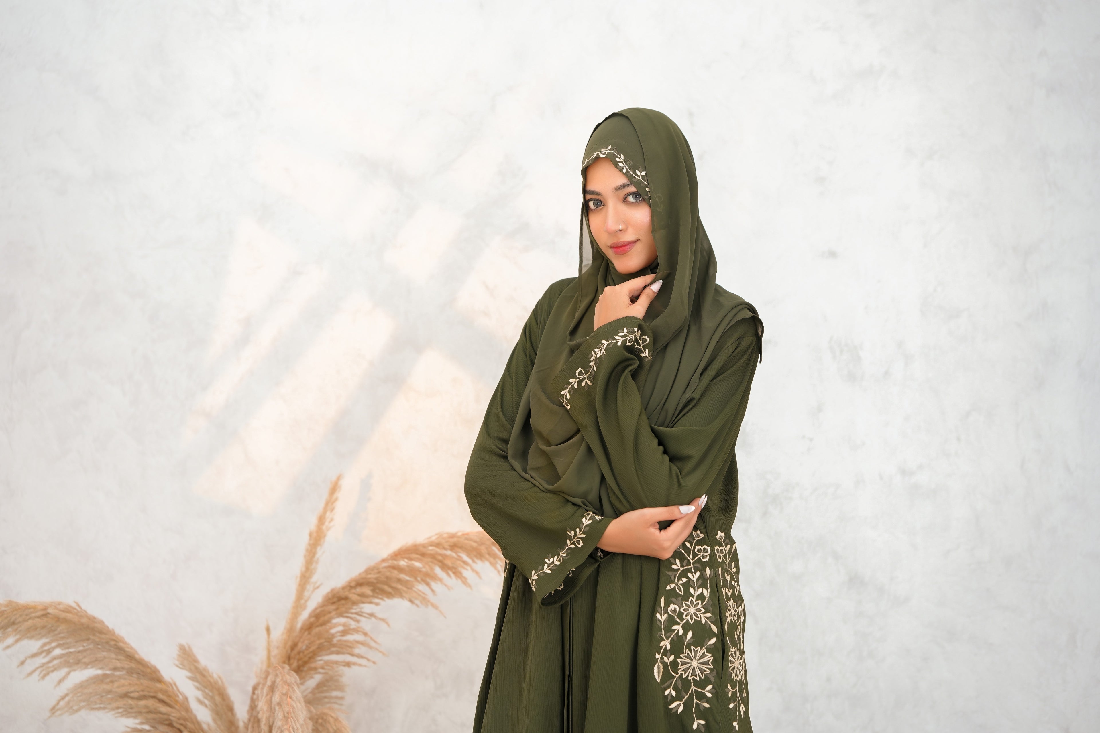 Front Open 0118-K-1052 -Green-