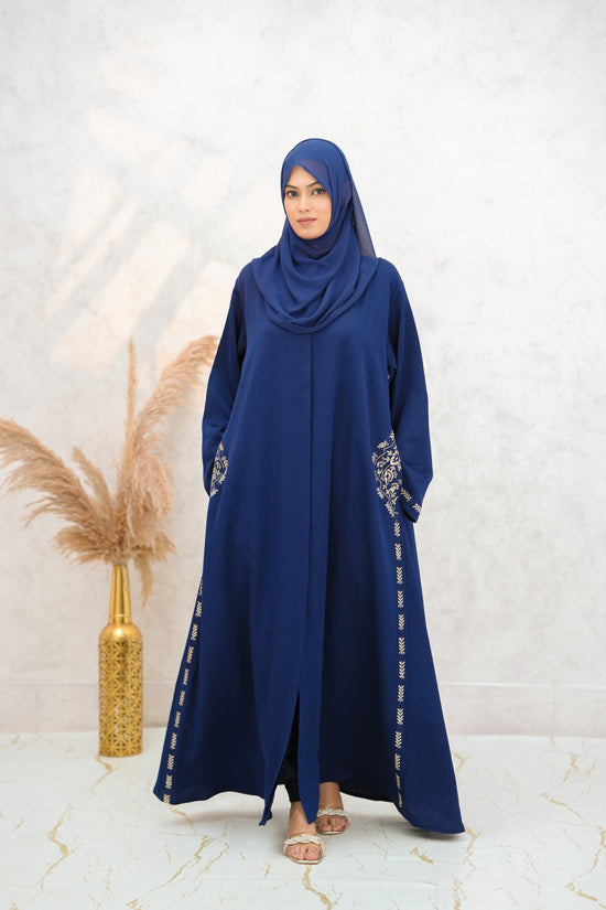 Front Open 0118-K-1053 -Blue-