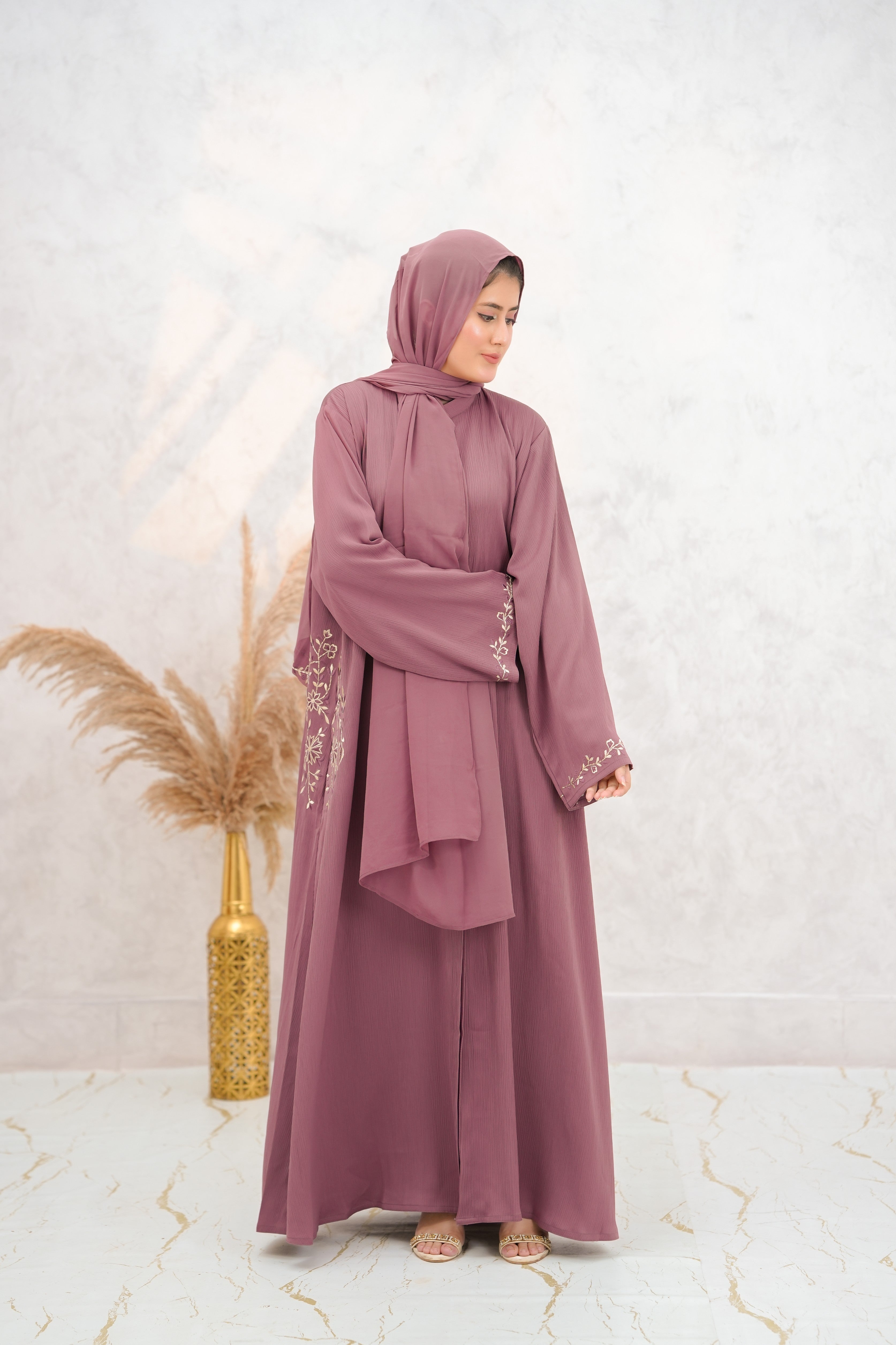 Front Open 0118-K-1052 -Pink-