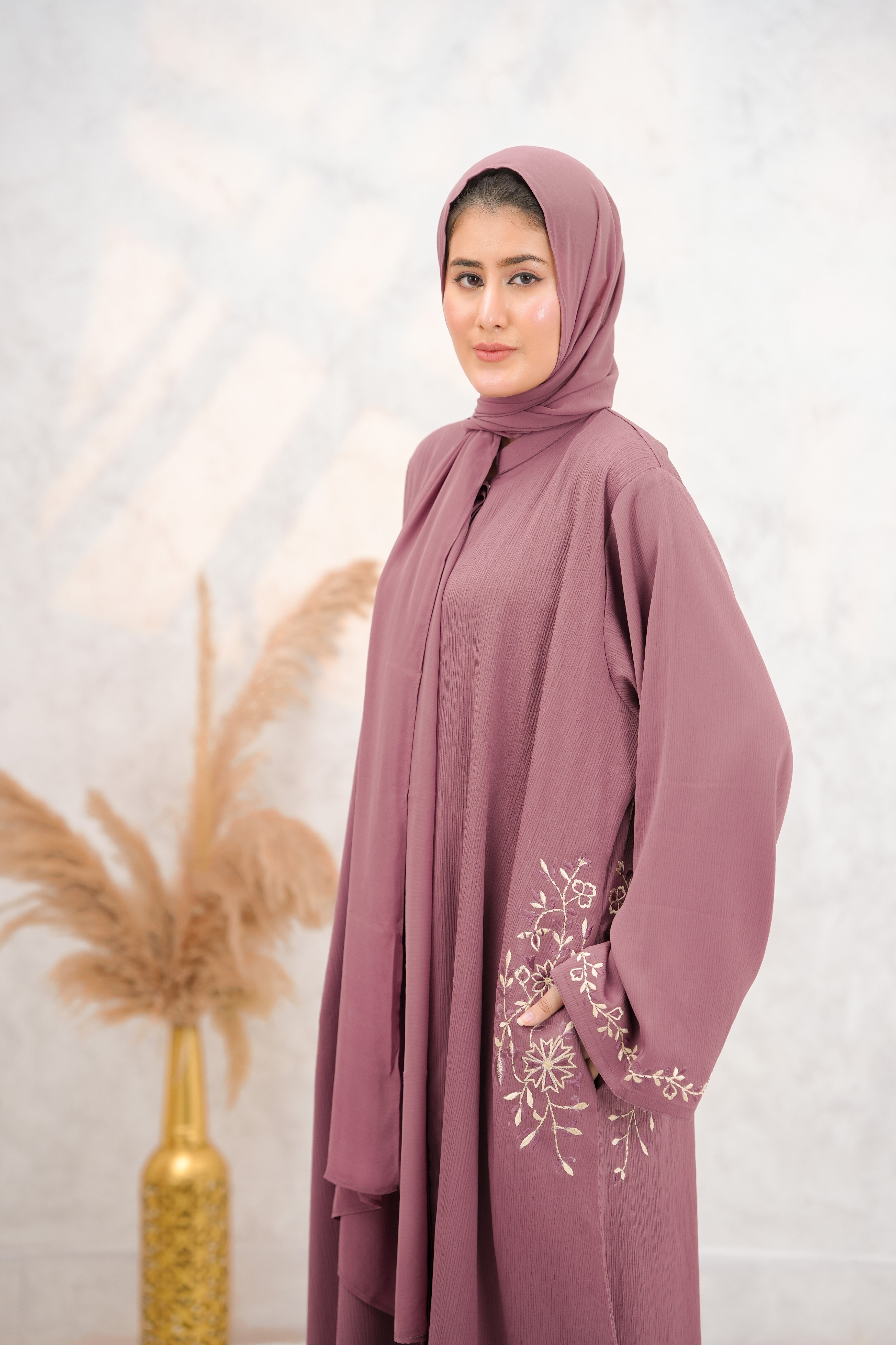 Front Open 0118-K-1052 -Pink-