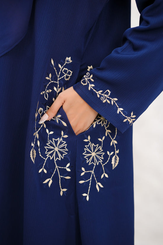 Front Open 0118-K-1052 -Blue-