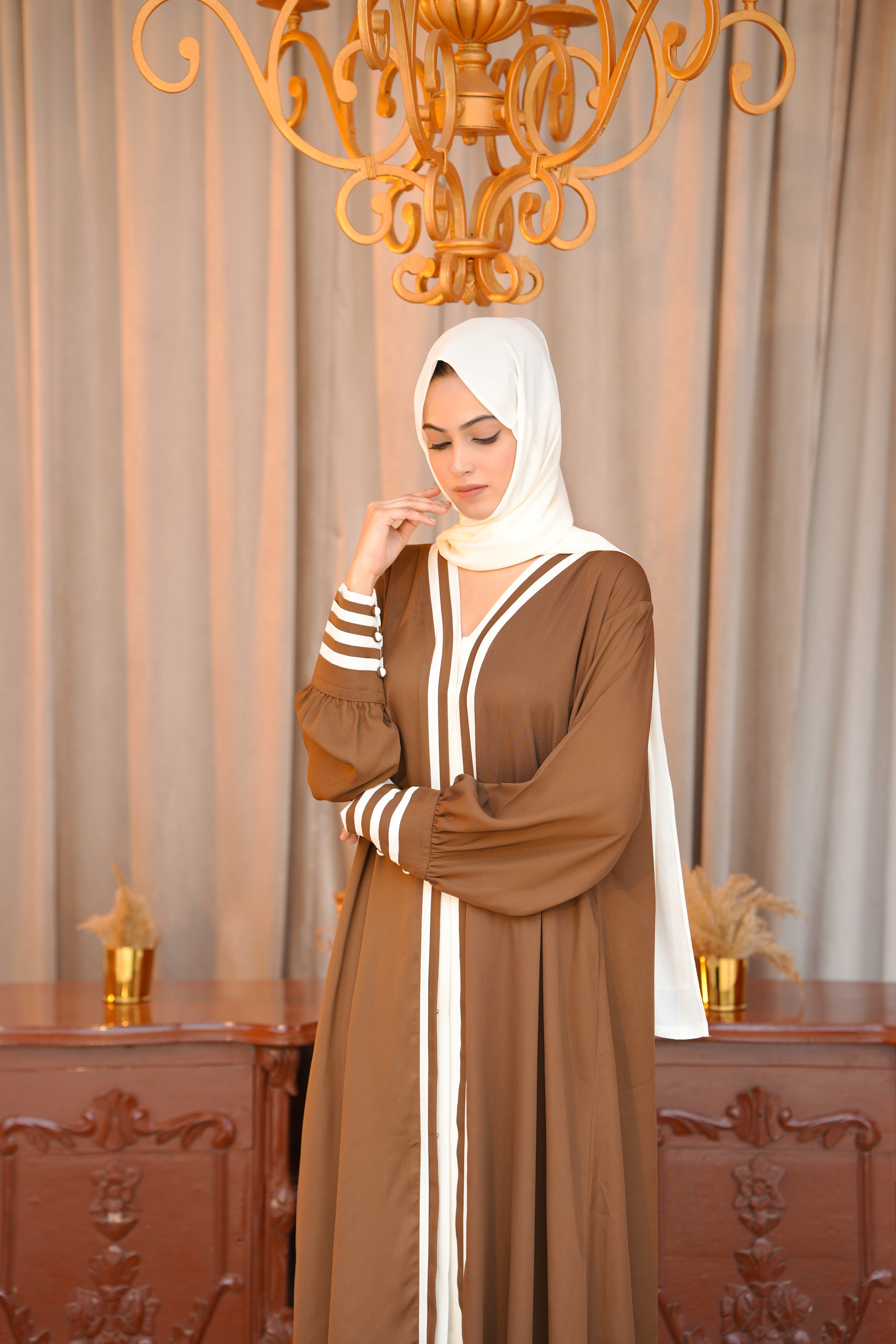 Front Open 0116-PL-101 -Brown-