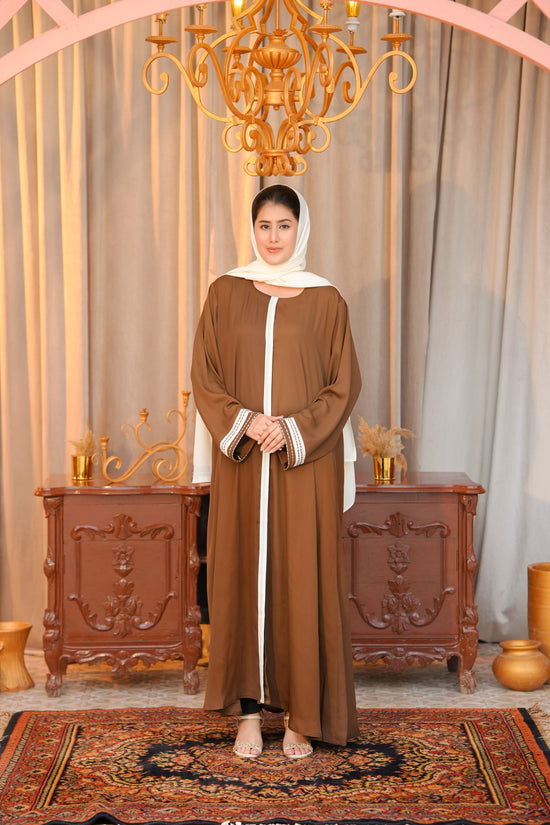 Front Open 0121-PL-102 -Brown-