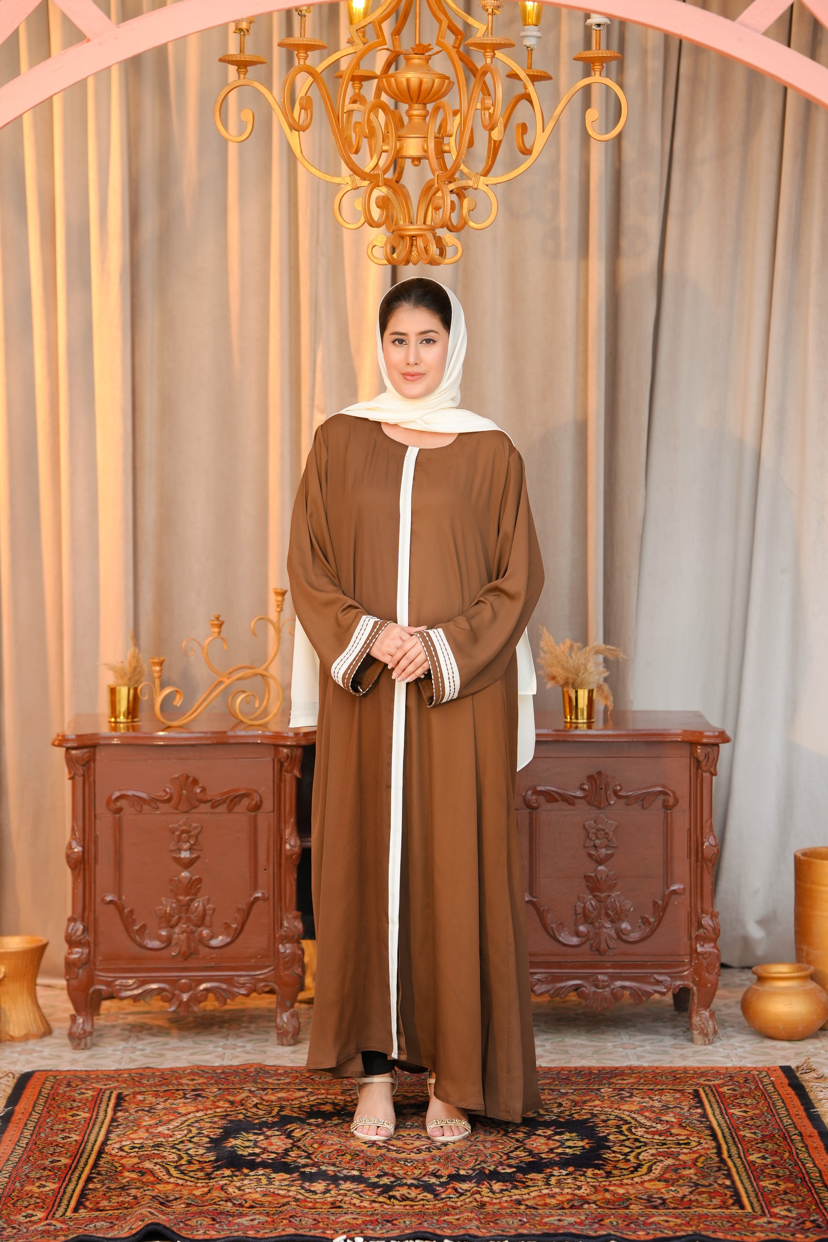 Front Open 0121-PL-102 -Brown-