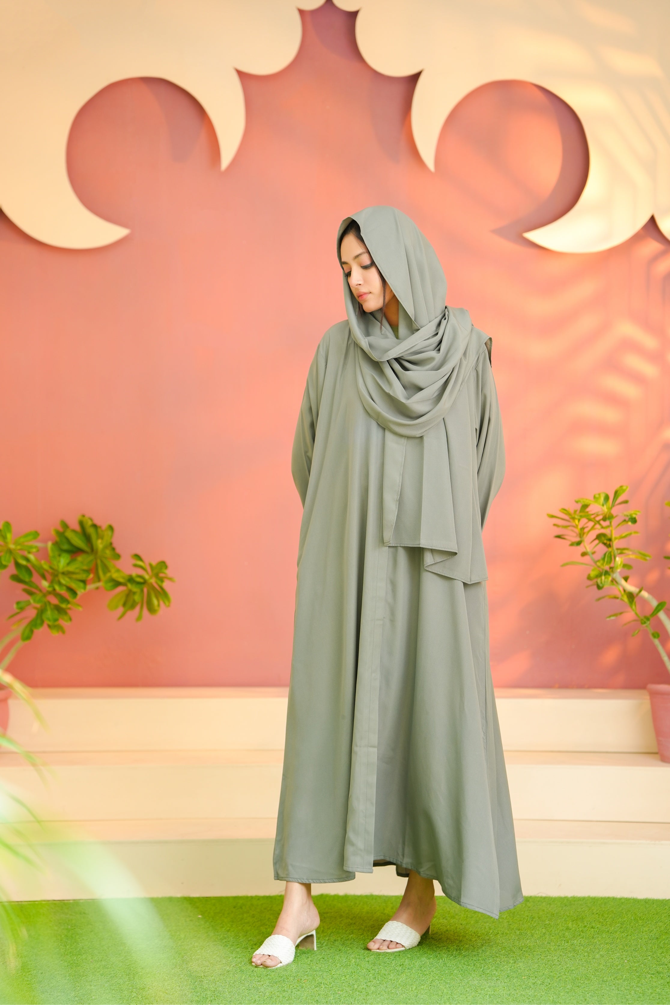 Front Open 0121-P -Pista gray-