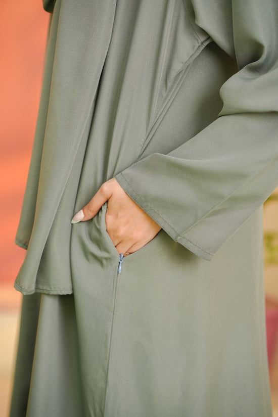 Front Open 0121-P -Pista gray-