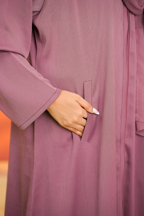 Front Open Zip 0118-R-250 -Rose Muave-