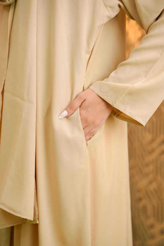 Front Open 0121-P -Biscuit-