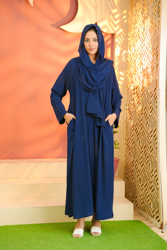 Front Open 0121-P -Blue-