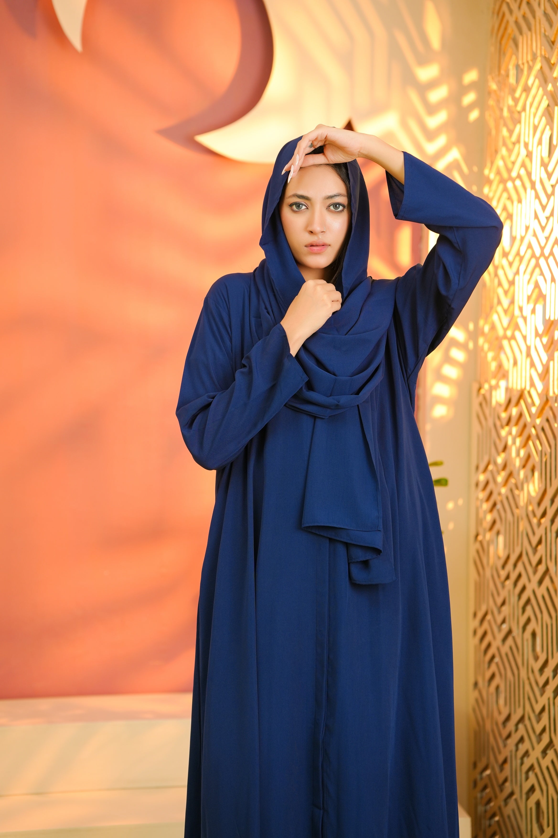 Front Open 0121-P -Blue-