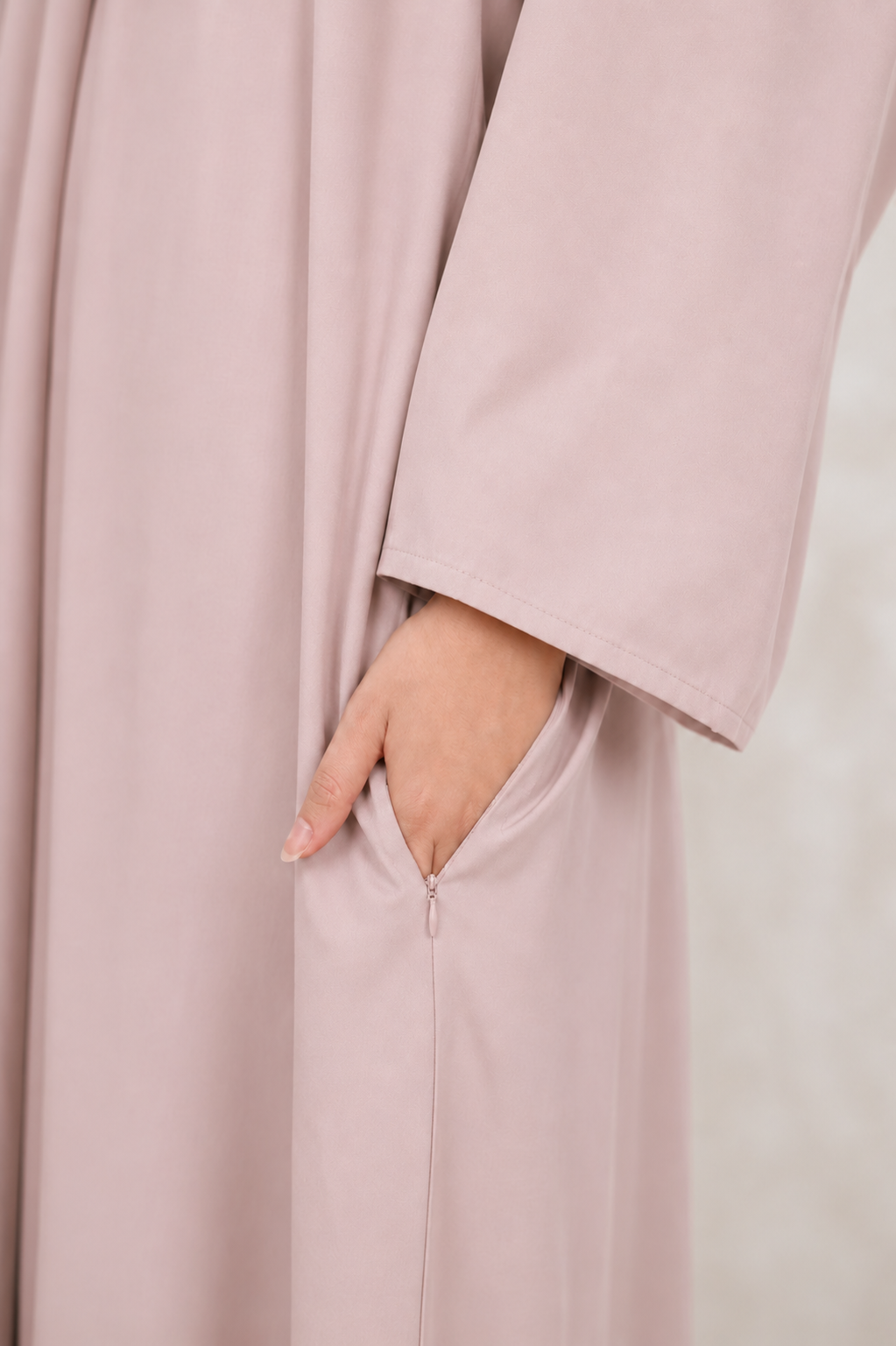 Front Open 0121-P -Soft Pink-