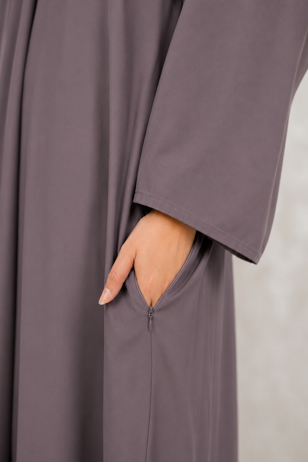 Front Open 0121-P -Muave-