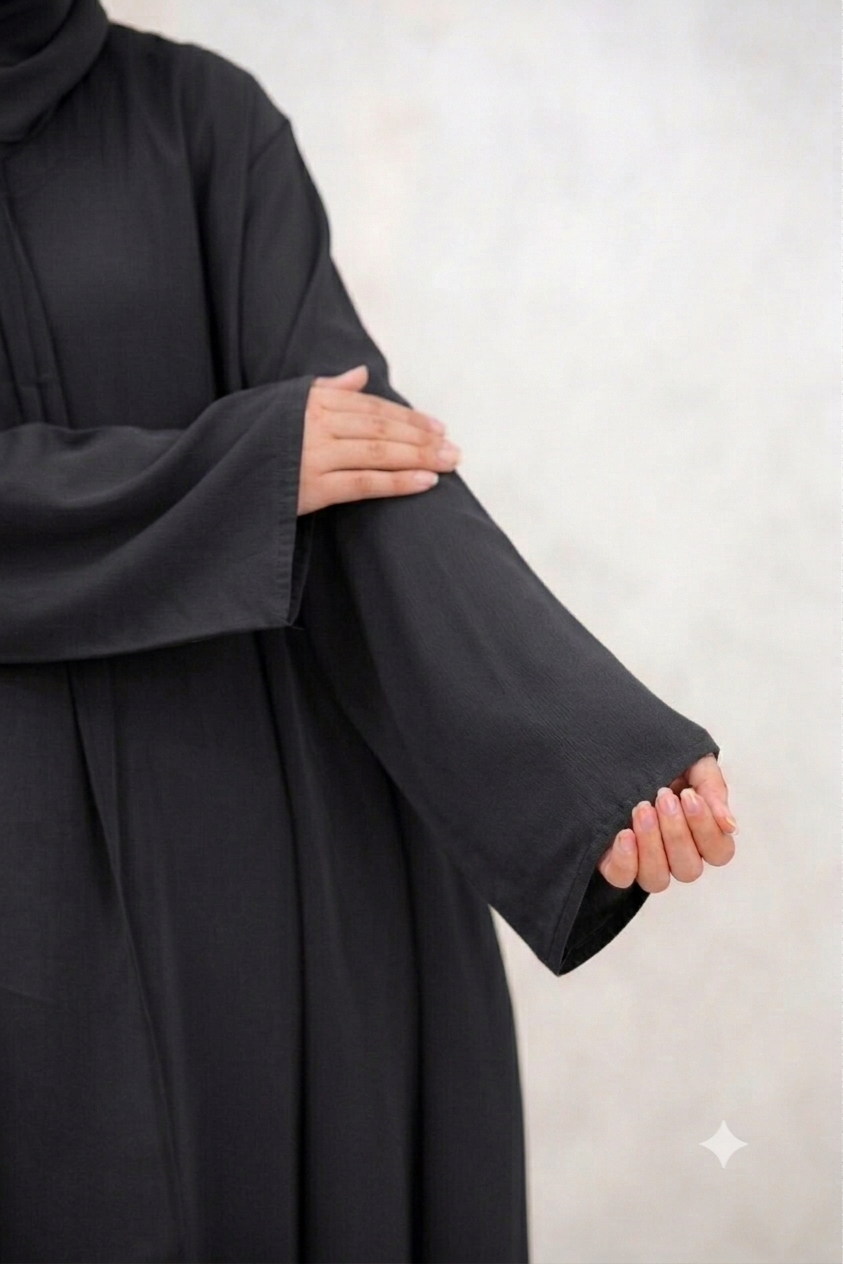Front Open 0121-P -Charcoal-
